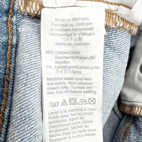 Madewell The Perfect Vintage Jeans Womens Size 27 Blue Denim Cropped Medium Wash - Picture 5 of 8